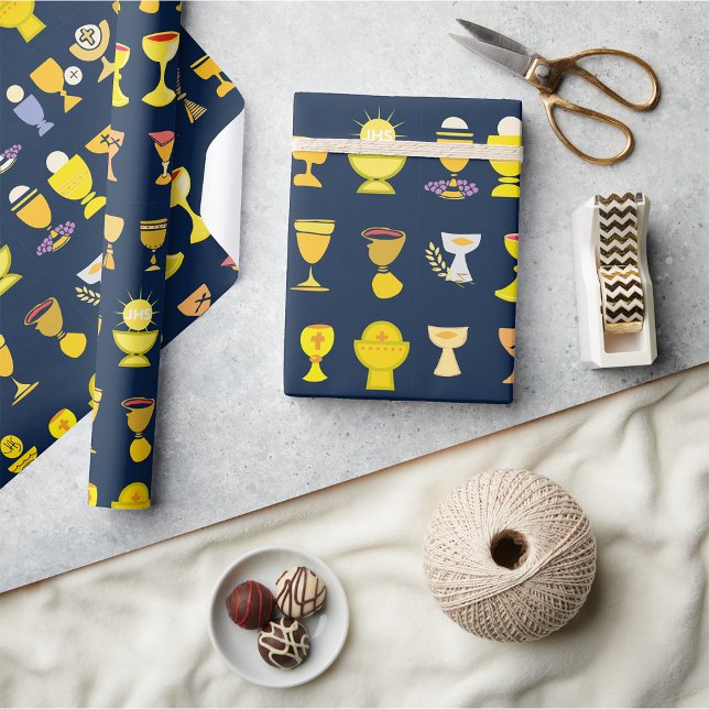 Religious Chalices Wrapping Paper (Creator Uploaded)