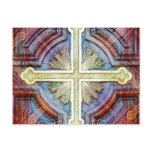 Religious christian cross symbol