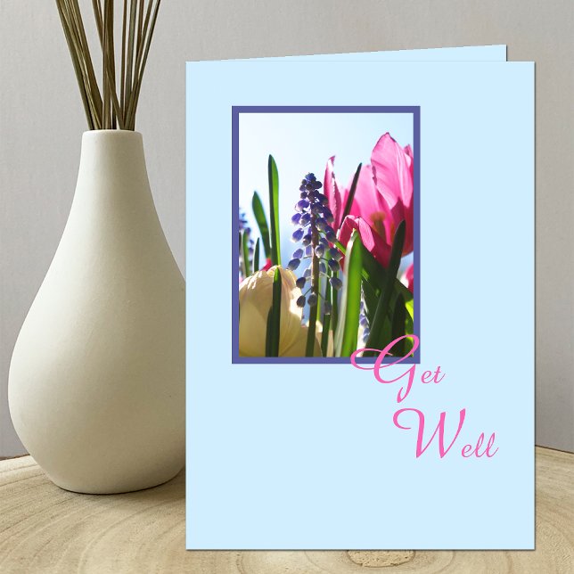 Religious Christian Get Well Card -- Flowers (Creator Uploaded)
