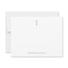 Religious Christian Gold Cross Simple
