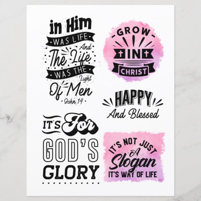 Religious Christian Jesus quotes Bible Verse (Front)