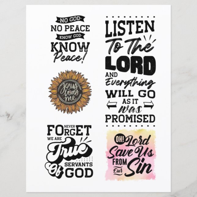Religious Christian Jesus quotes Bible Verse (Front)