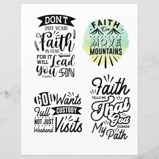 Religious Christian Jesus quotes Bible Verse (Front)