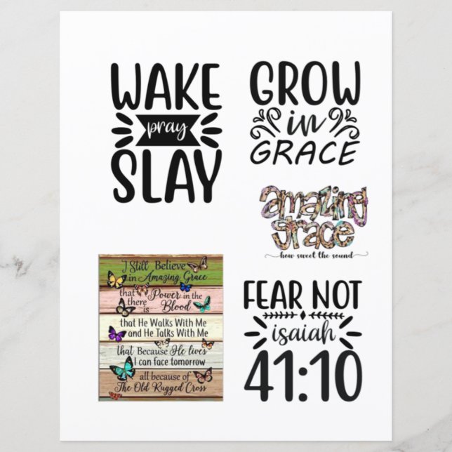 Religious Christian Jesus quotes Bible Verse (Front)
