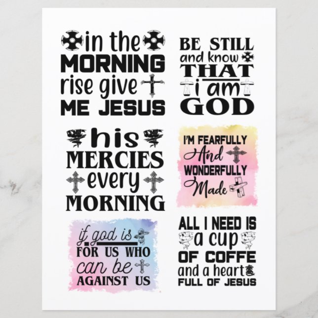 Religious Christian Jesus quotes Bible Verse (Front)