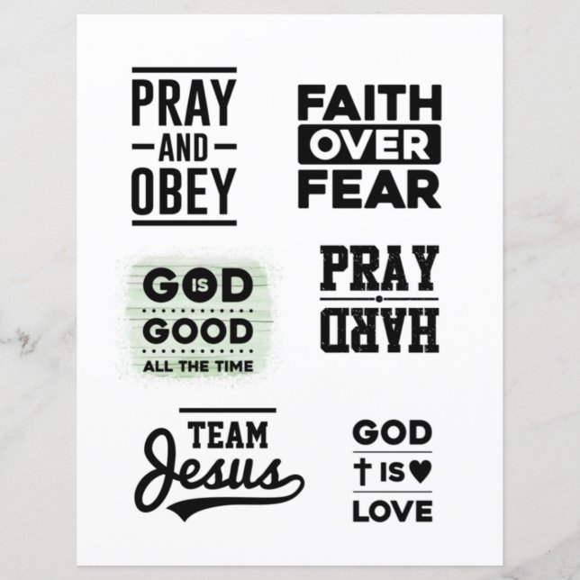Religious Christian Jesus quotes Bible Verse (Front)