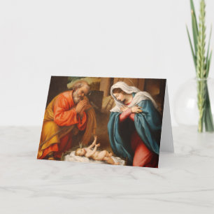 Religious Christmas card