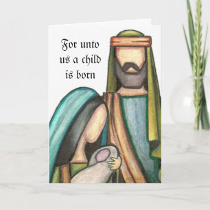 Religious Christmas Card