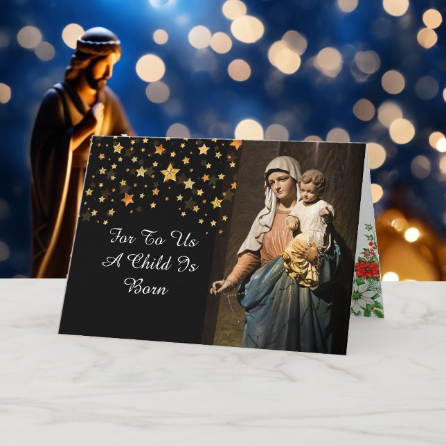 Religious Christmas Card Personalise Signature (Creator Uploaded)