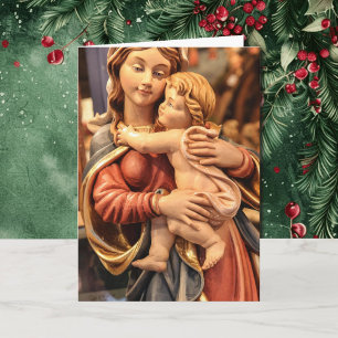 Religious Christmas Card Personalise Text Greeting