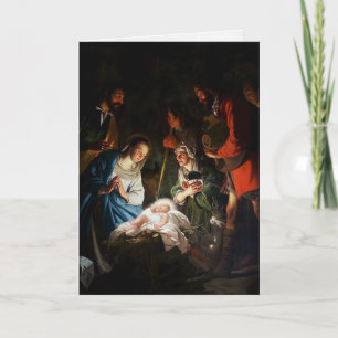 Religious Christmas Cards Adoration of Kings 8