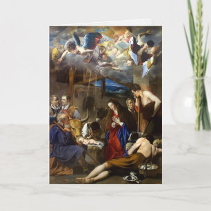 Religious Christmas Cards   Adoration Shepherds 10