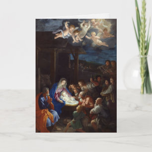Religious Christmas Cards   Adoration Shepherds 3