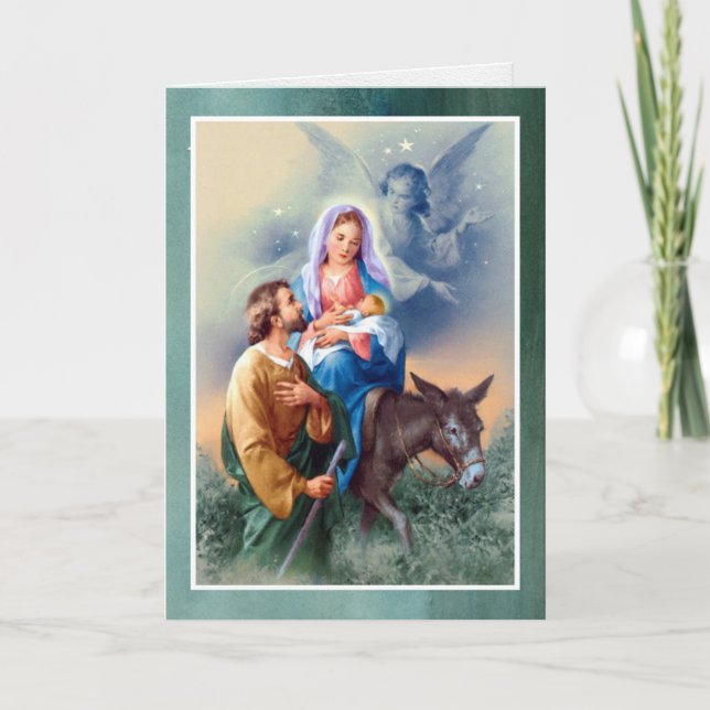 Religious Christmas Cards | Holy Family 2 (Front)