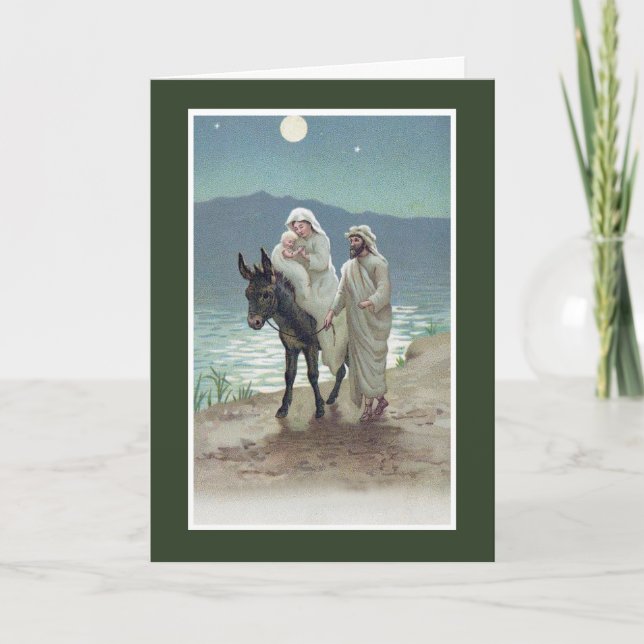 Religious Christmas Cards | Mary, Joseph & Jesus (Front)