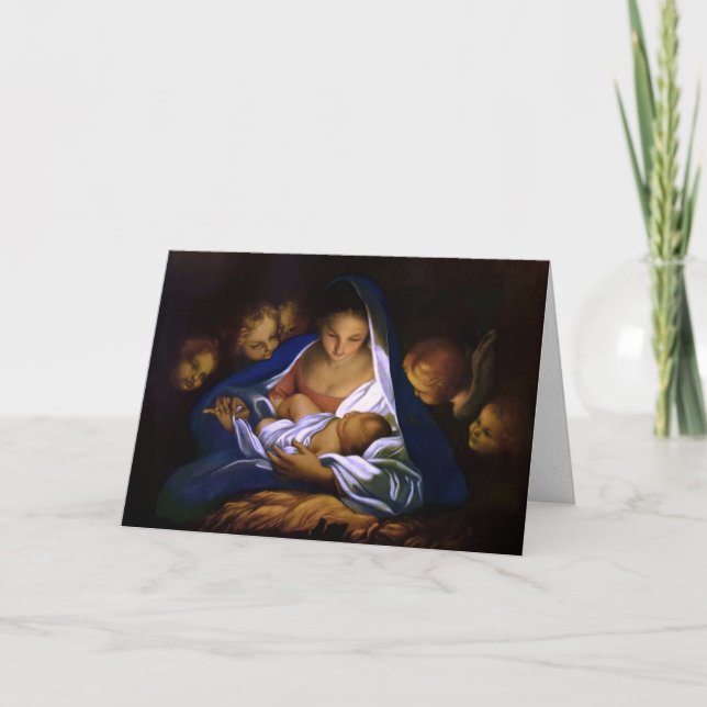 Religious Christmas Cards | The Nativity 3 (Front)