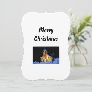 Religious Christmas Greeting Card