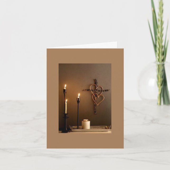 Religious Christmas Thank You Card (Front)