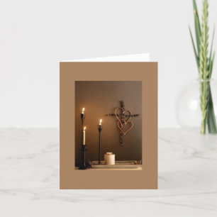 Religious Christmas Thank You Card