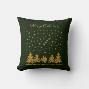Religious Christmas Virgin Mary, St. Joseph, Jesus Cushion