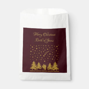 Religious Christmas Virgin Mary, St. Joseph, Jesus Favour Bags