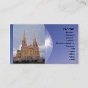 Religious Church Business Card
