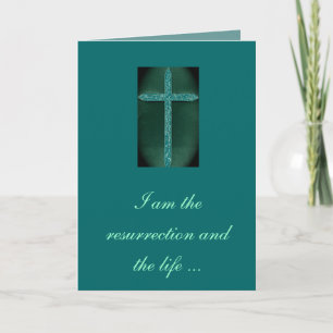 Religious Condolence  Card