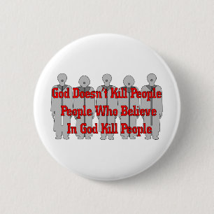 Religious Crazies 6 Cm Round Badge