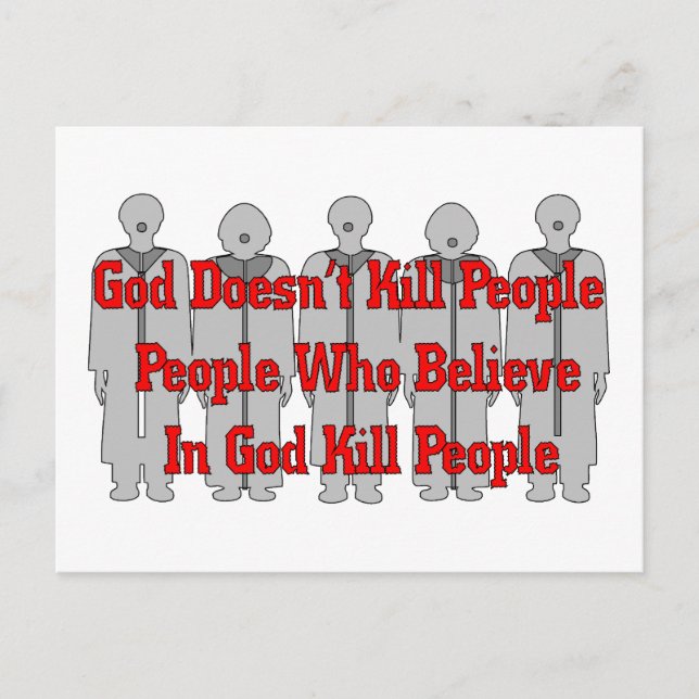 Religious Crazies Postcard (Front)