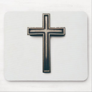 Religious Cross Mouse Mat