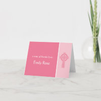 Religious Cross Thank You Note Card
