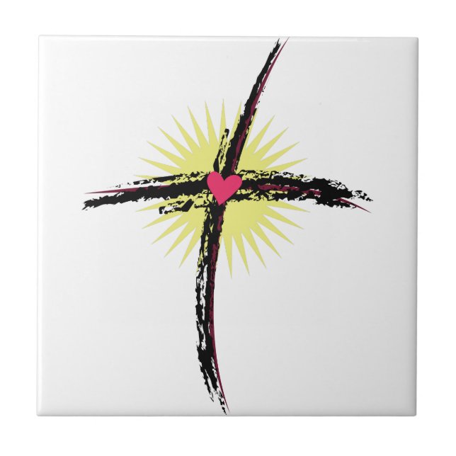 Religious Cross Tile (Front)