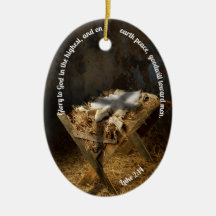 Religious Custom Christmas Ornament