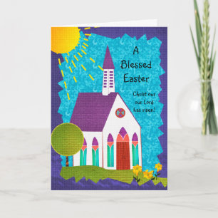 Religious Easter Cards: A Blessed Easter Holiday Card