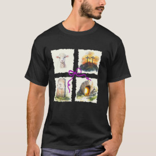 Religious Easter Faith Based The Story of Easter D T-Shirt