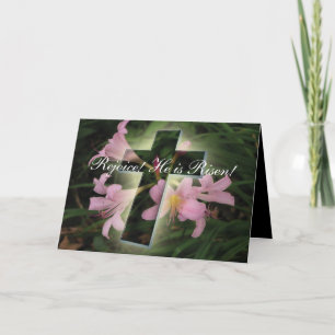 Religious Easter Holiday Card