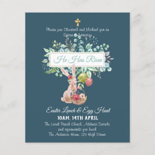 Religious Easter Invitation Budget