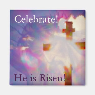 Religious Easter Magnet