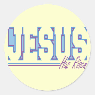 Religious Easter T shirts and Gifts Classic Round Sticker