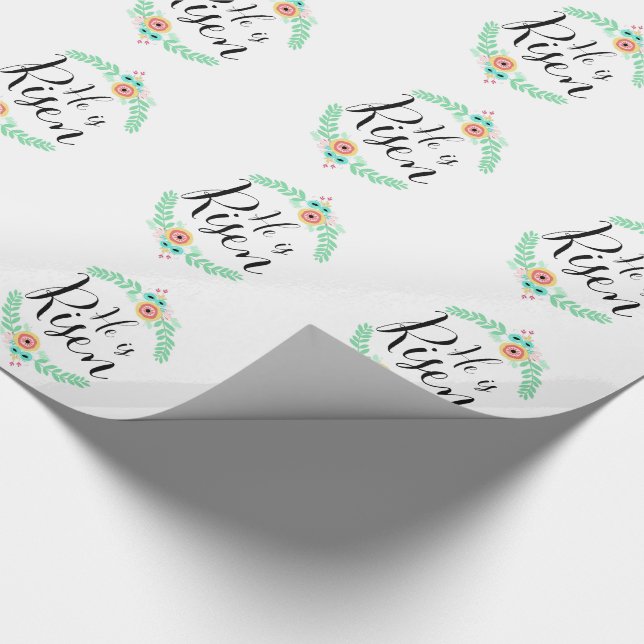 Religious Easter Wrapping Paper (Corner)