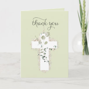 religious event thank you card
