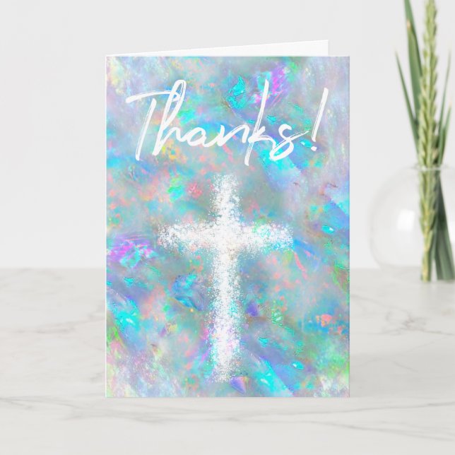 religious event thank you card (Front)