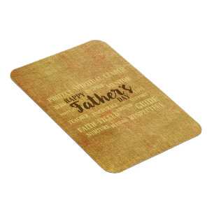 Religious Father’s Day, Qualities of Father Magnet