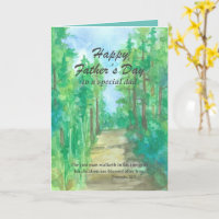 Religious Father's Day Bible Verse Hiking Trail