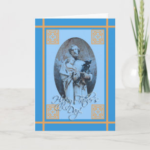 Religious Father's Day, St. Joseph and Jesus Card