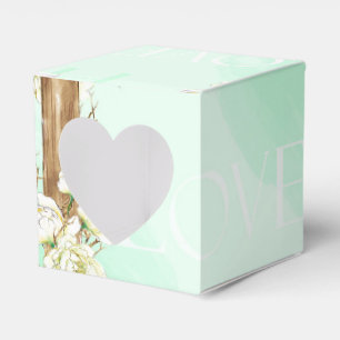 Religious Floral Favour Box