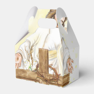 Religious Floral Favour Box