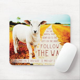 Religious Follow the Way  Mouse Mat