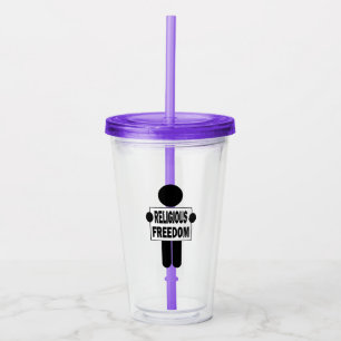 Religious Freedom Acrylic Tumbler