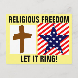 Religious Freedom memes Postcards